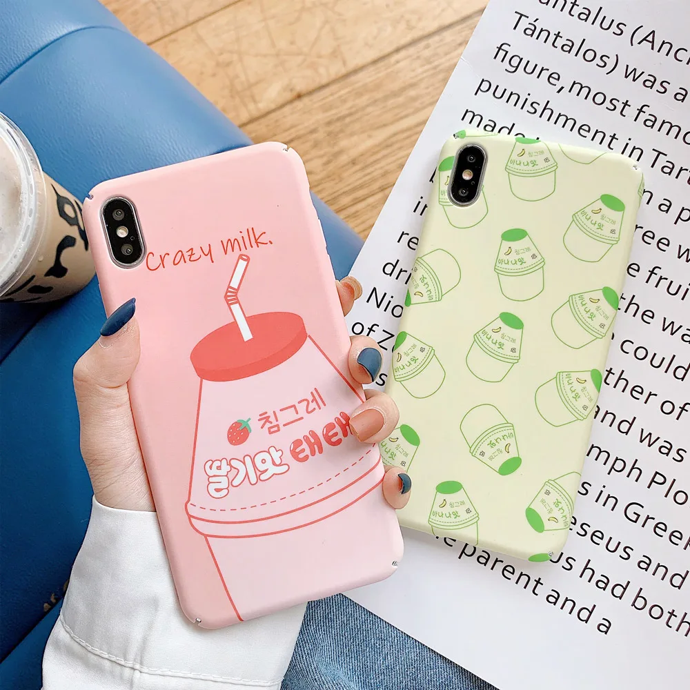 Cute Fruit Case for Xiaomi Redmi Note 7 Luxury Avocado Printed Cover MI 9 8 PC Hard XIAOMI 6 6X 3 Conque |