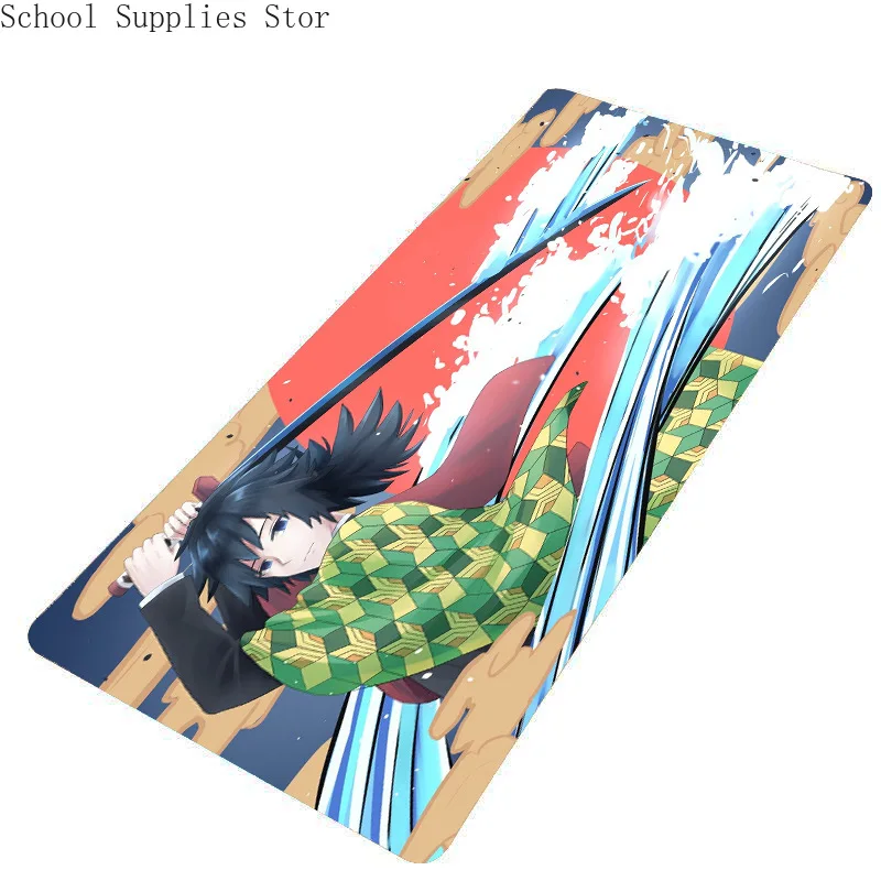 

Desktop Office Keyboard and Mouse Pad Demon Slayer Animation Peripherals Home Decor Mouse Pad Large Game Competition