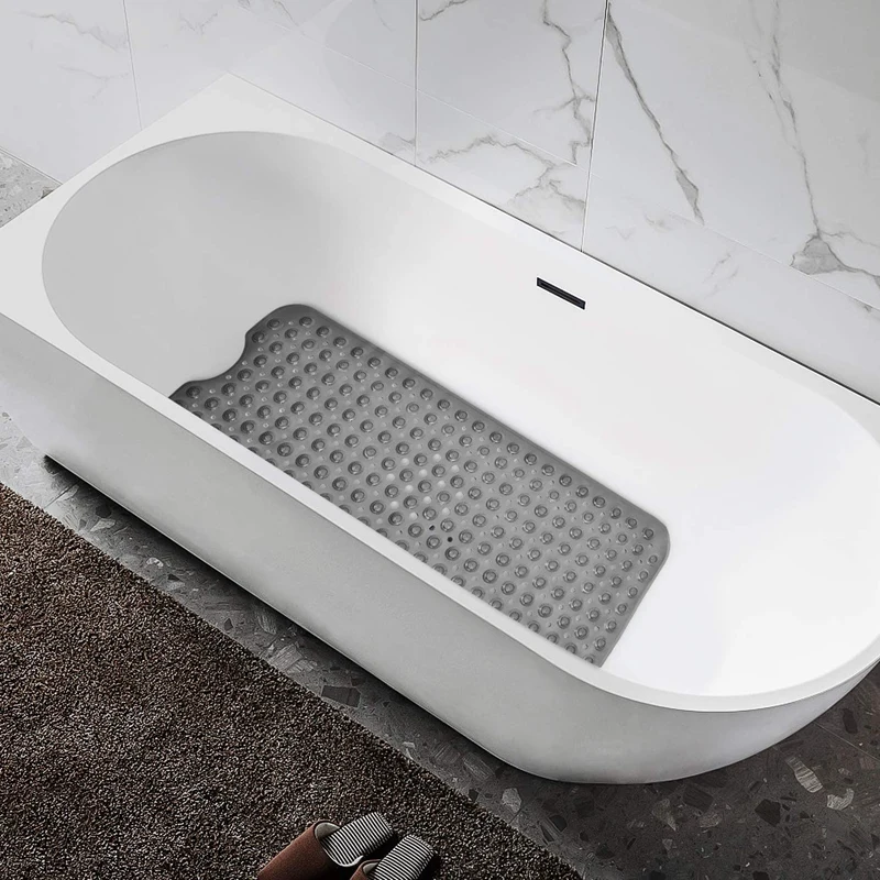 Коврик для ванны нескользящий напольный коврик душа 39x15 дюймов ванной