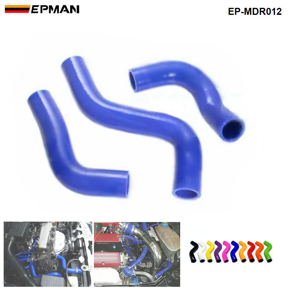 Гонки силиконовый турбо интеркулер шланг радиатора комплект для Mazda MX5 89-05 1600cc (3