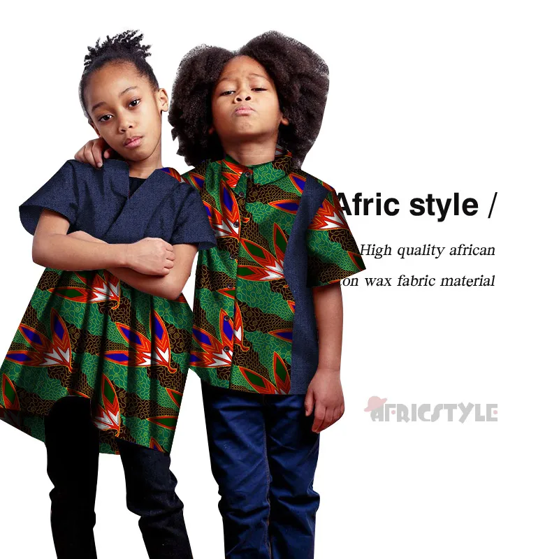 2020 African children's clothes African style children's wear Fashion children's clothes 2 sets of  wyq544