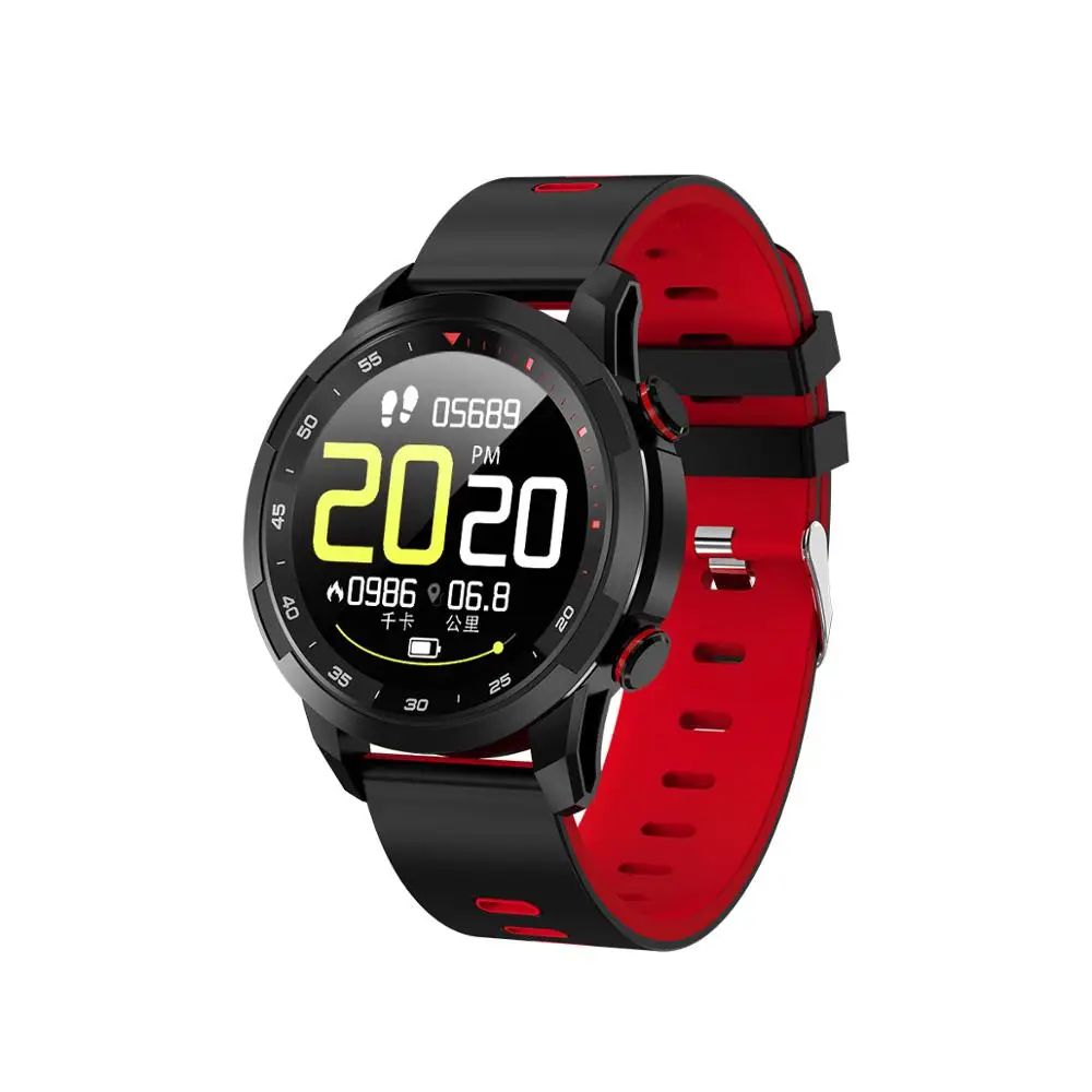 Smart Watch Swimming IP68 Waterproof Full Touch Round Screen SmartWatch Blood Pressure Heart Rate Fitness Bracelet pk KW18 B612 |