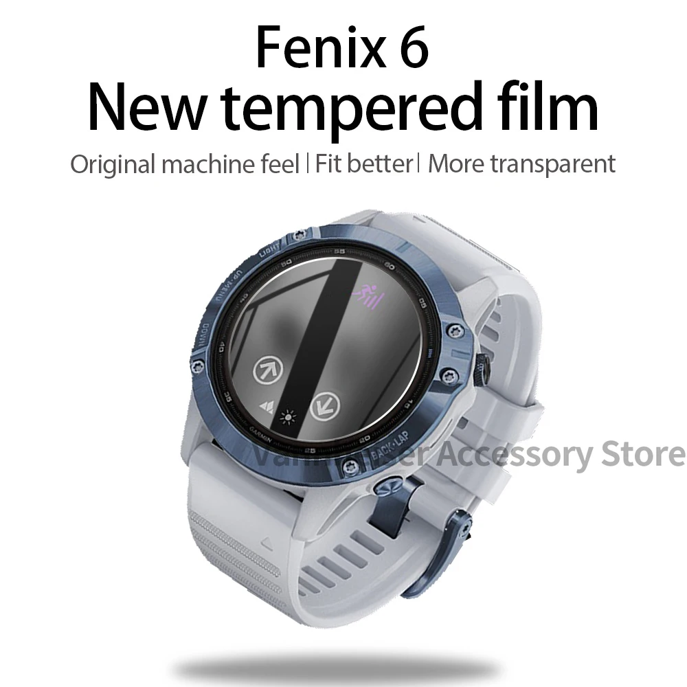С уровнем твердости 9H закаленное Стекло для наручных gps-часов Garmin Fenix 5x 5s 6S сапфир