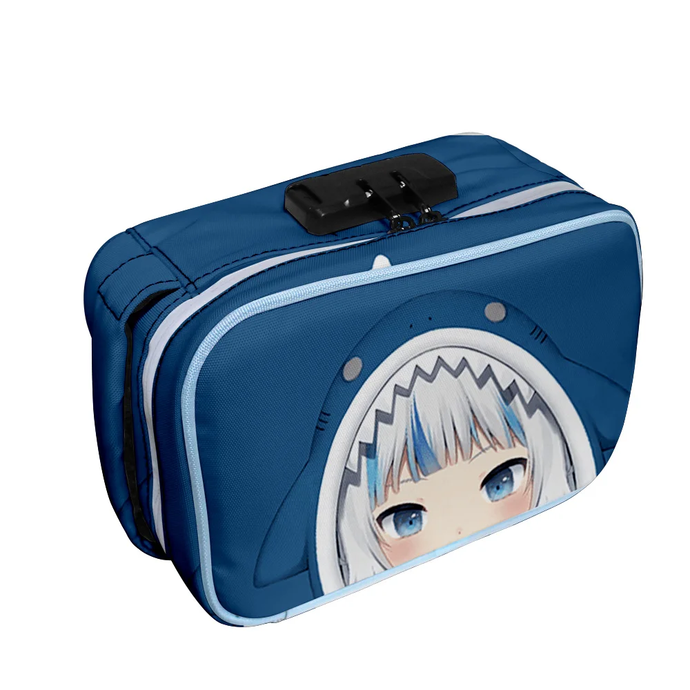 

Gawr Gura 3D Printing Deodorant Tobacco Bag Storage Bag Cosmetic Bag