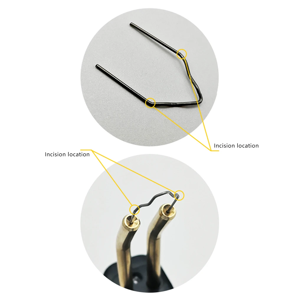 Fosdack 500 шт. нержавеющая сталь Стандартный предварительно вырезанный 0 8 мм