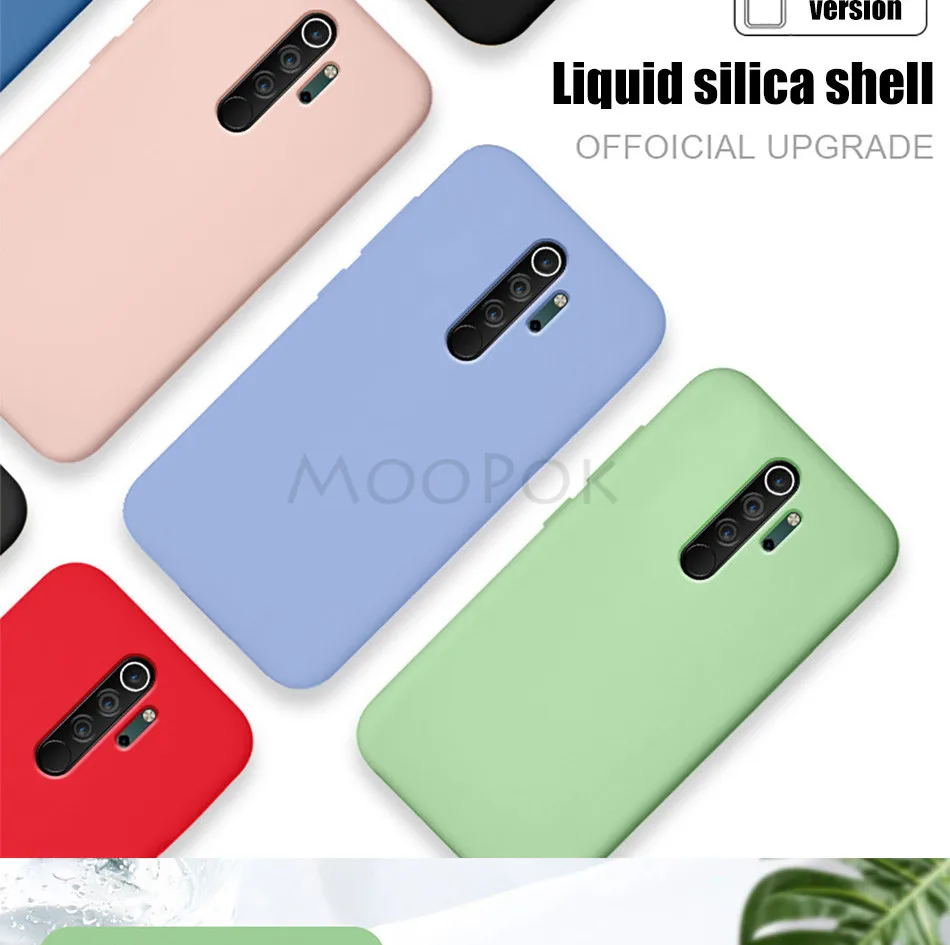 Жидкий силиконовый чехол Moopok для Xiaomi mi 9 SE 8 A2 Lite mi 5X 6X A1 Тонкий мягкий чехол s Red mi Note 7 8 Pro Red mi 6 6A 7 7A 8A