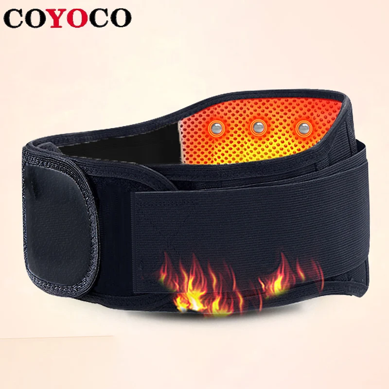 

Tourmaline Self Heating Waist Trimmer Support Body Shaper Gym Accessories Women Warm for Waist Pain Relief and Injury Recovery