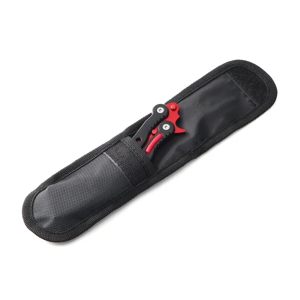 

Practice Folding Metal Butterfly Style Tactical Combat Trainer Knife Trainer Game Knife Dull BladeTool With Sheath