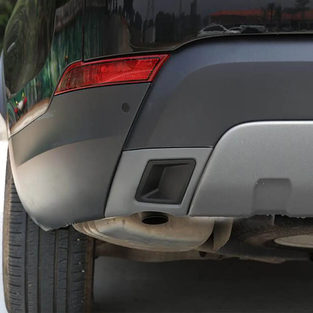 Задний бампер Защита Торцевая труба декоративная накладка наклейка для Land Rover Discovery 5 lr5 внешние