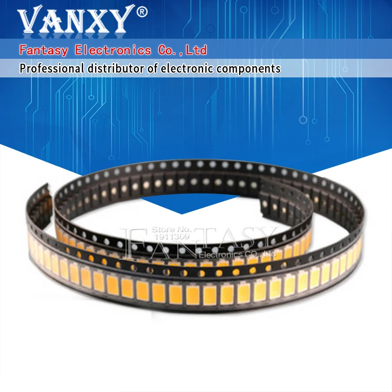 200 шт. 5730 0 5 Вт-150Ma 50-55lm 3200K теплый белый светильник SMD 5630 Светодиодный диоды для