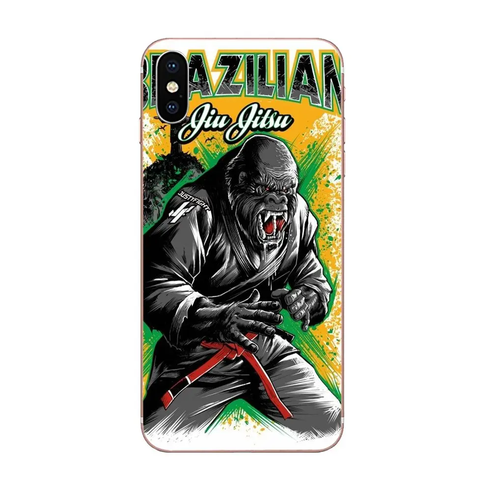 Бразильский Jiu Jitsu красочный для huawei Honor mate 7 7A 8 9 10 20 V8 V9 V10 G Lite Play Mini Pro P умный мягкий