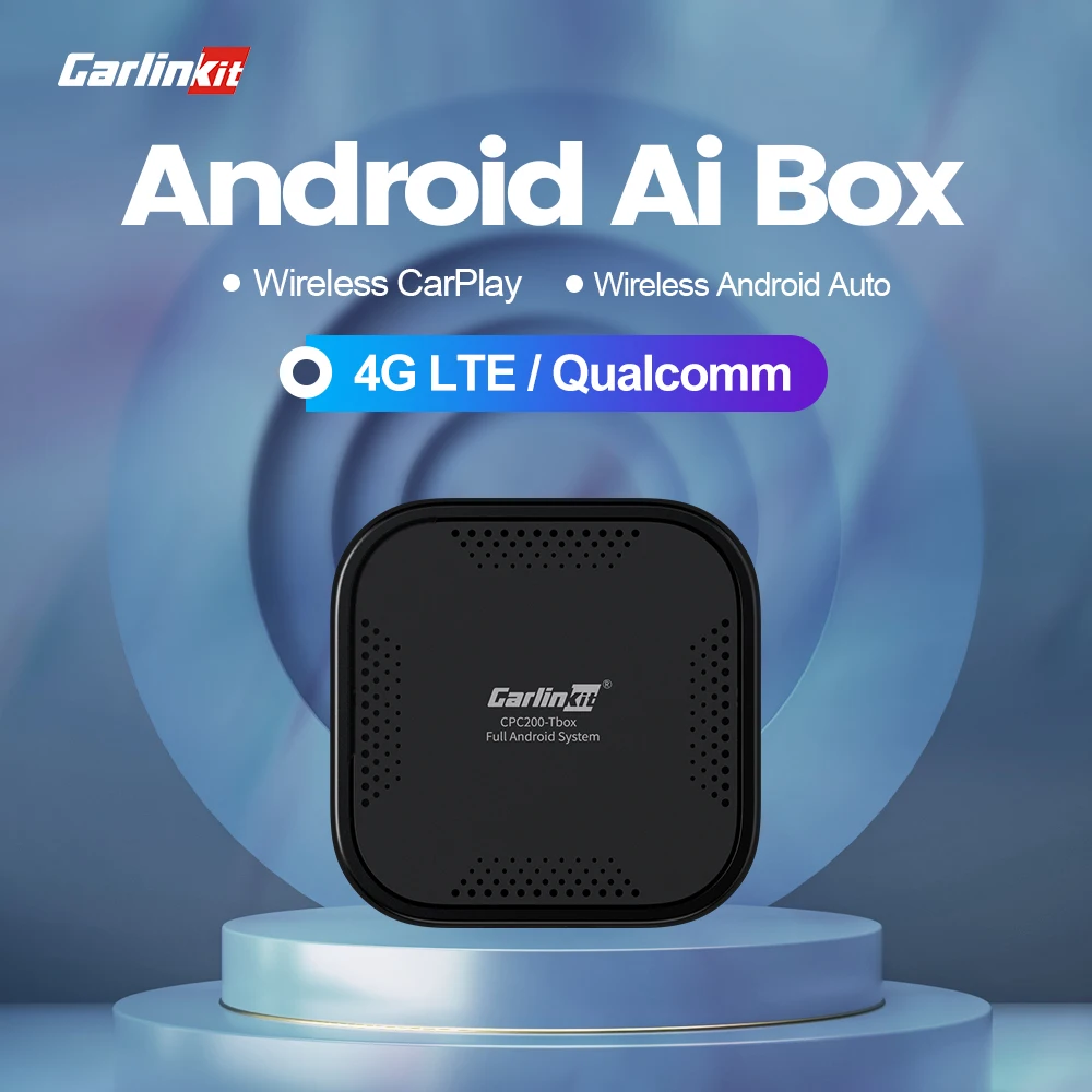 

Carlinkit CarPlay Ai Box Android 9.0 беспроводной CarPlay Android Авто Youtube Netfix Tv Box для Bmw Honda Skoda Nissan Kia 4 + 64G