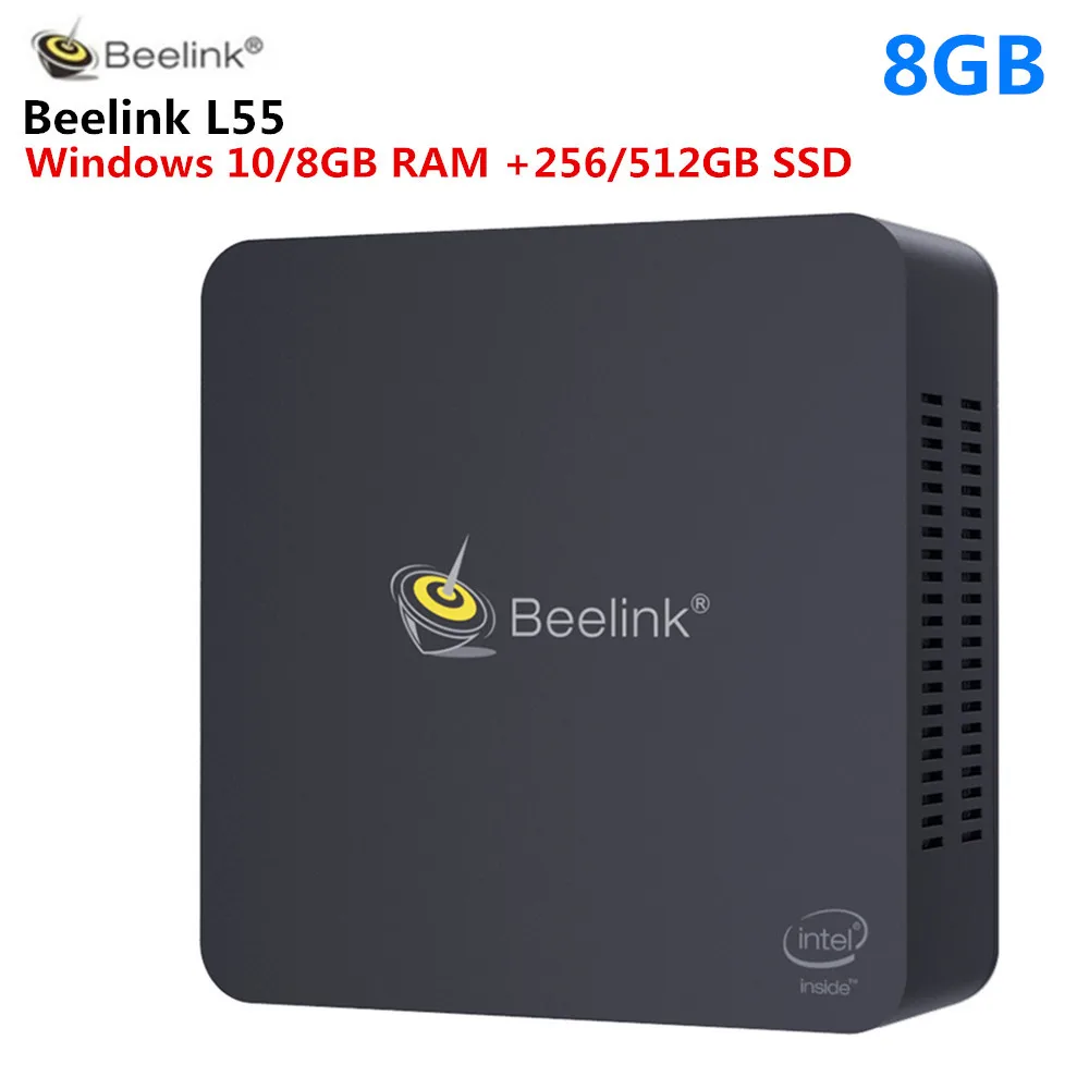 Beelink L55 Мини ПК Intel Broadwell I3-5005U HD graphics 5500 с возможностью расширения 2 ТБ 5 дюймов HDD 1 SSD