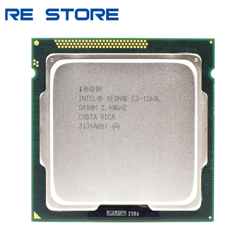 Процессор Intel Xeon e3 1260l 2 4 ГГц LGA 1155 б/у|core cpu|intel xeonquad core cpu |