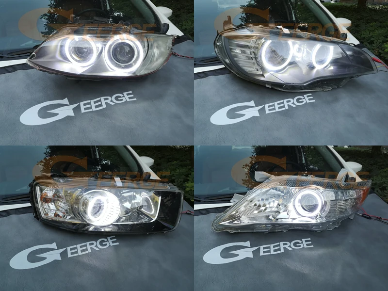 Для Chrysler nicfica 2007 2008 ксеноновые фары отличное Ультра яркое освещение smd комплект светодиодов «глаза ангела» DRL