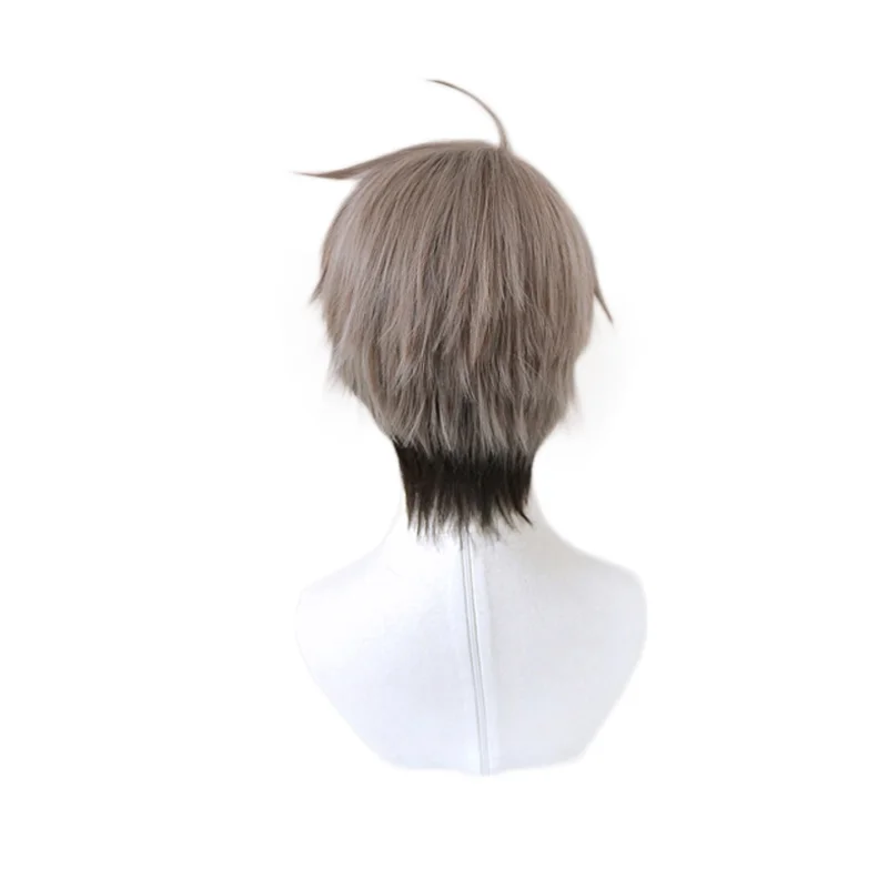 

Anime Comic Haikyuu!! Cosplay Wigs miya osamu Cosplay Wig Heat Resistant Synthetic Wig Hair Short Gray Straight New