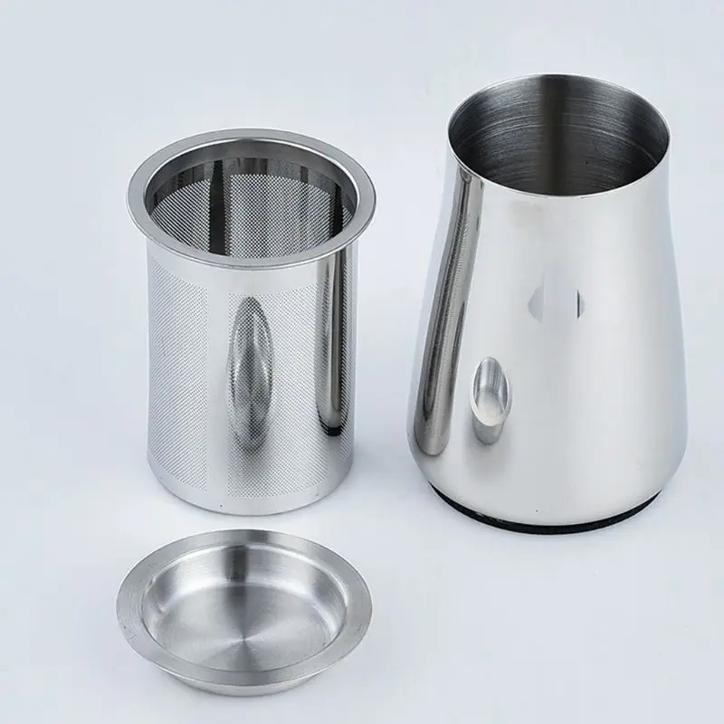 

Manual Durable Stainless Steel Coffee Sifter Hand Coffee Powder Filter Delicate Fine Filtering Easy Operation Utensils