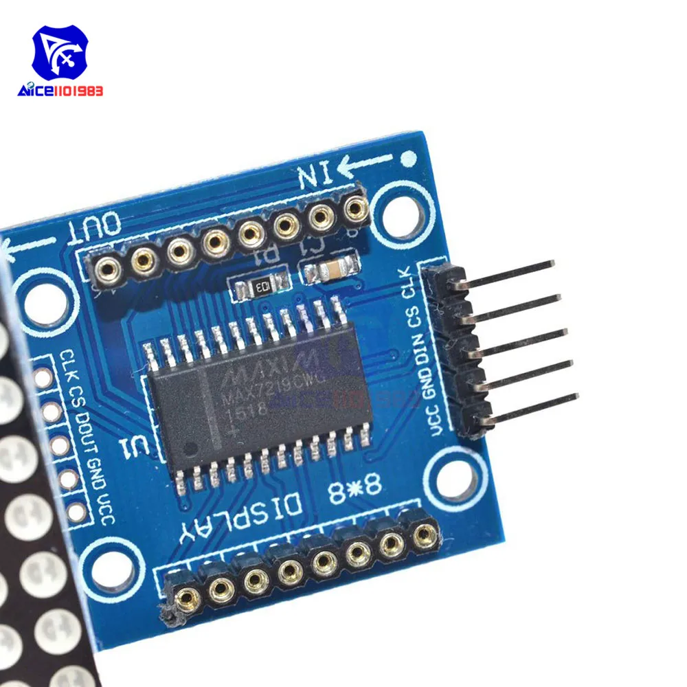 Diymore 4 в 1 MAX7219 RGB точечный СВЕТОДИОДНЫЙ матричный общий анод MCU 8x32 светодиодный модуль управления для Arduino Raspberry Pi