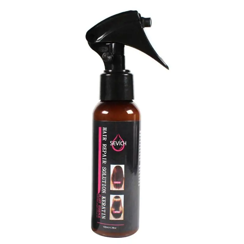 100 мл эфирное масло для ухода за волосами спрей разглаживания ремонт глажки