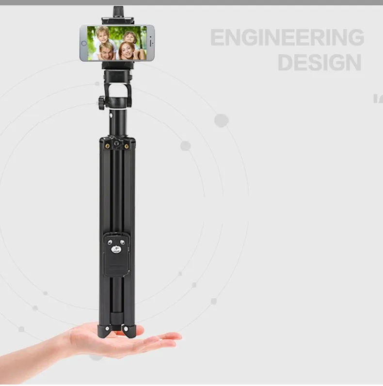 YUNTEN 1688 3 в 1 Bluetooth пульт дистанционного спуска затвора ручная селфи-палка мини Настольный Штатив для IOS Android Iphone samsung смартфон GoPro