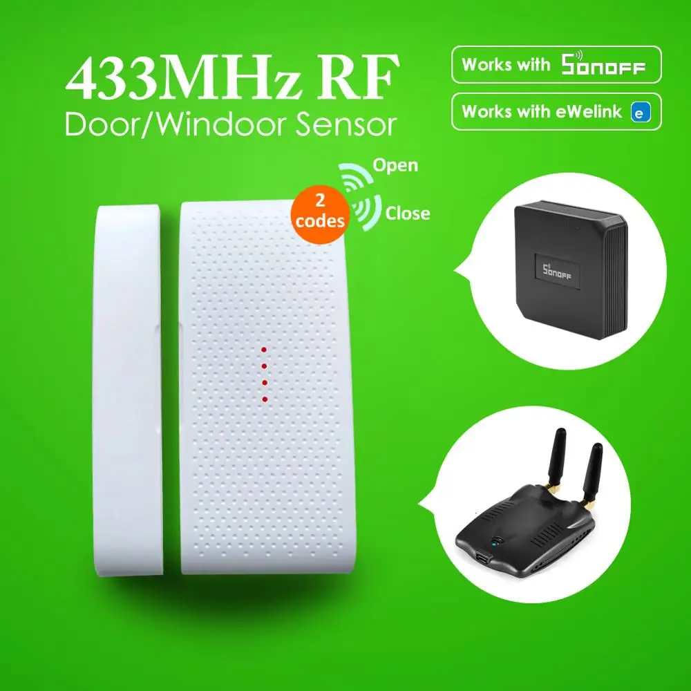 Умный датчик двери и окна EACHEN 433 МГц | Электроника