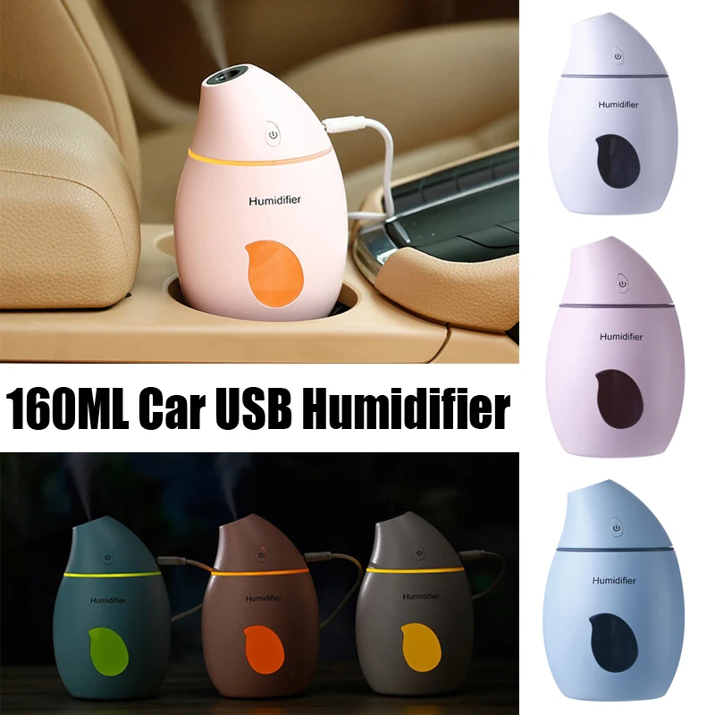 160 мл автомобильный Ультразвуковой USB переносной увлажнитель в форме манго