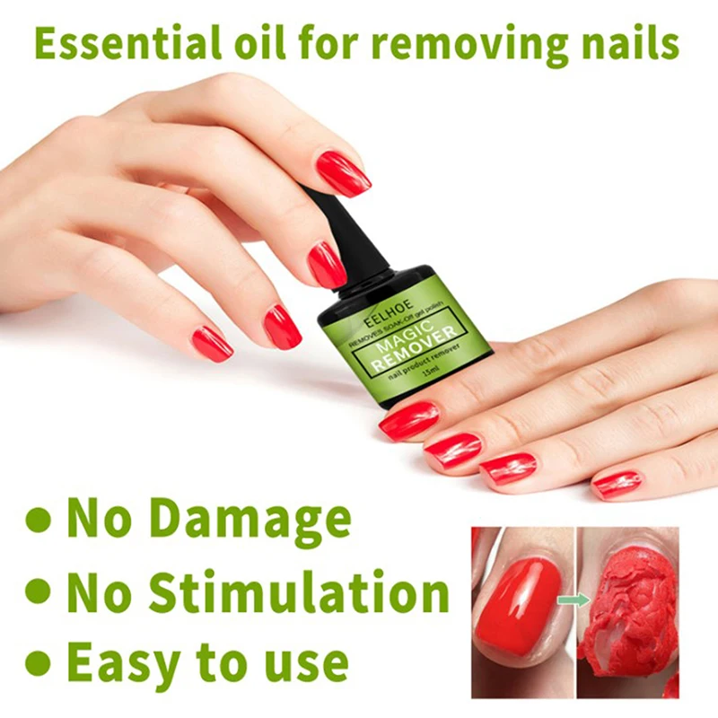 

15ml Nail Gel Remover UV Gel Remover Nail Polish Remover Nail Burst Remover