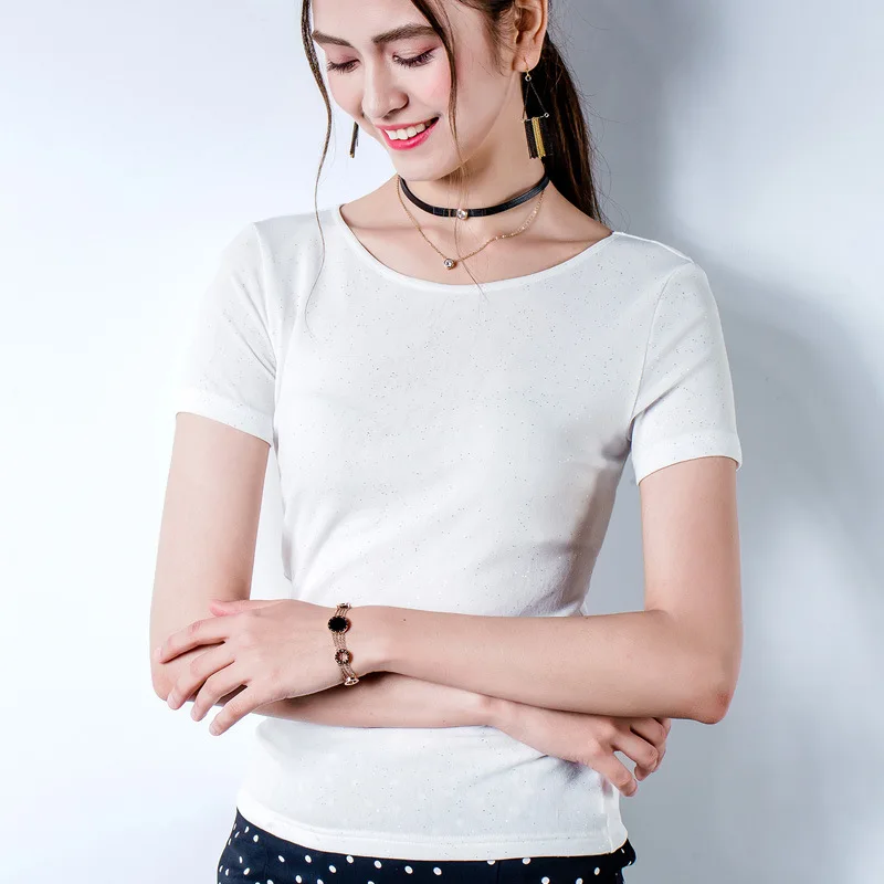 

New Classic summer hot-selling high-quality breathable short-sleeved leisure women's soft T-shirt