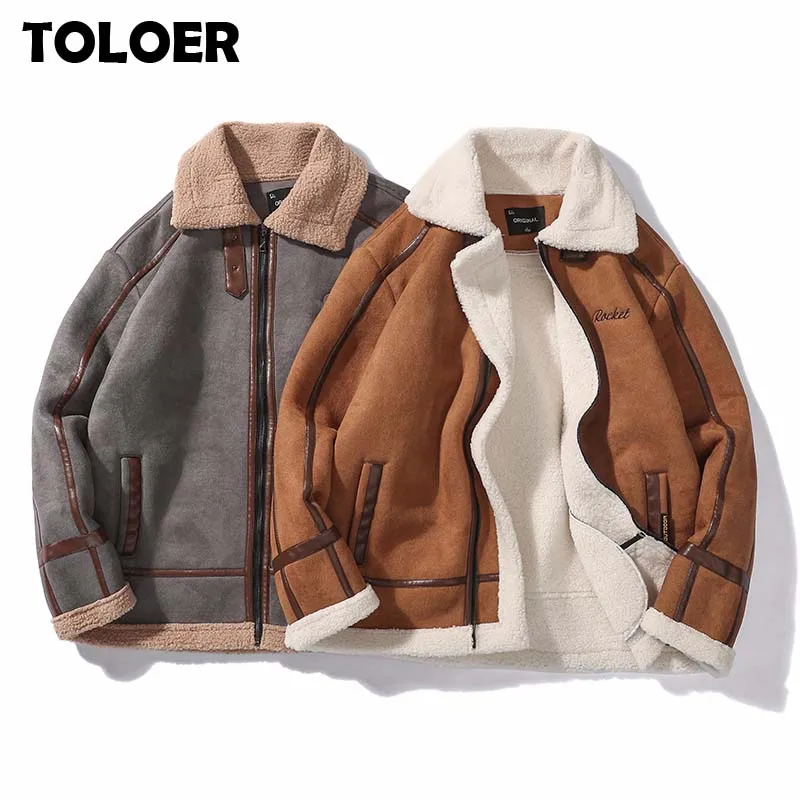 Мужские флисовые кожаные куртки Мужская зимняя военная куртка повседневные