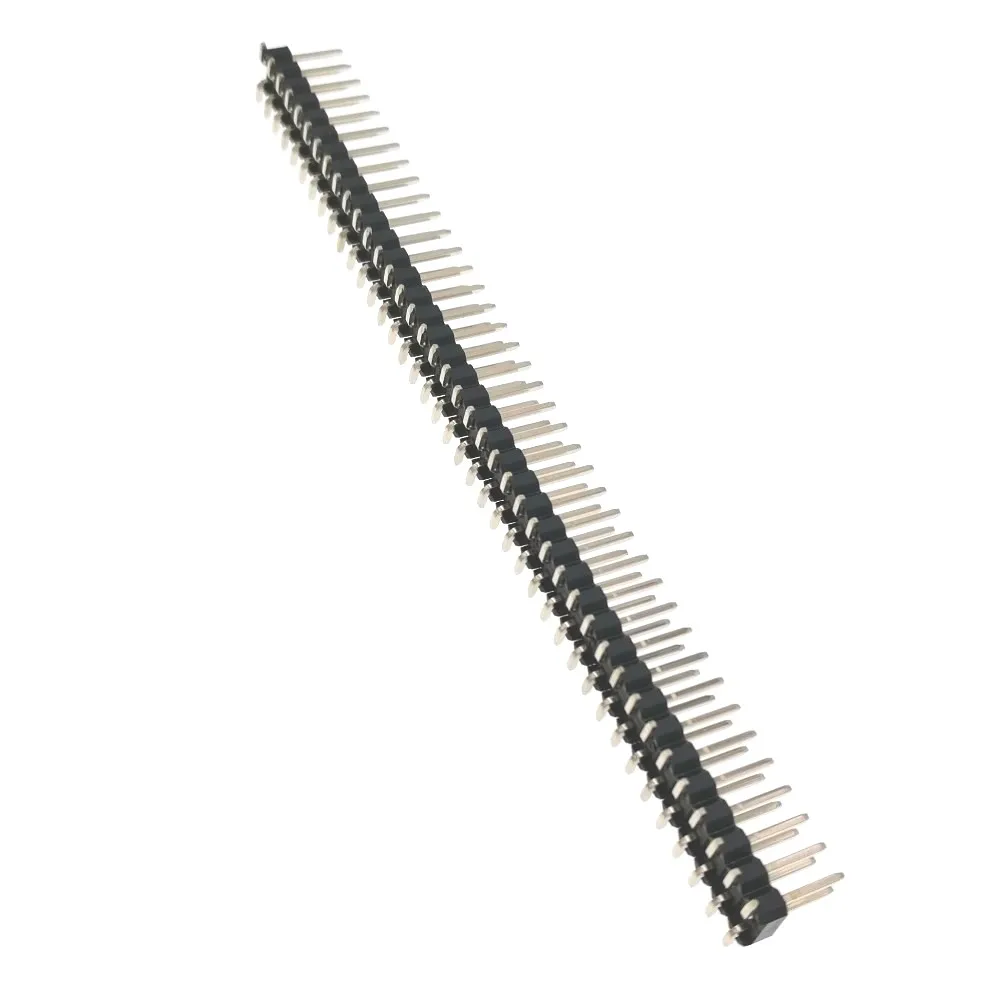 2 54 мм Шаг 2x40 контактов SMD SMT 1x40 штыревой двухрядный разъем|pin hand|header pinpin header female |