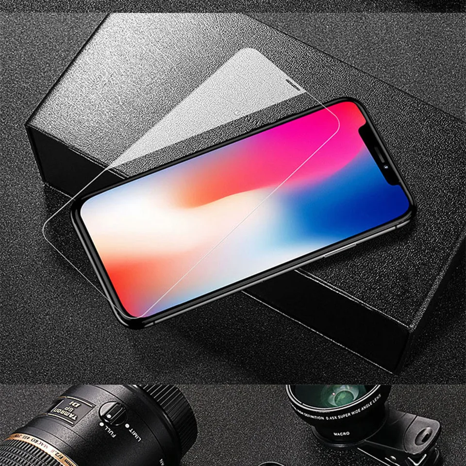 2 шт прозрачное закаленное стекло для iPhone 11 Pro 2019 на XR X XS Max защита экрана Защитное