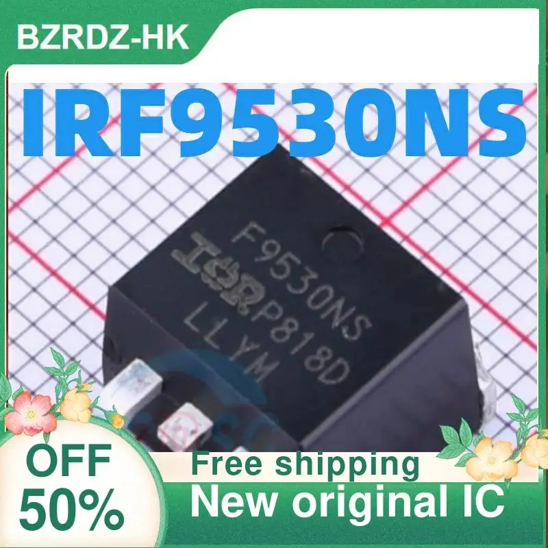 

2-10PCS/lot IRF9530NSTRLPBF F9530NS TO263 100V/14A/79W New original IC