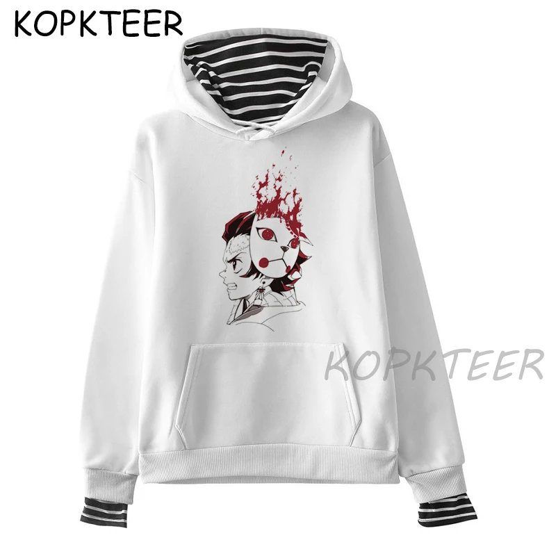 

Tanjiro Winter Clothing Pullover Warm Women Hoodies Hip Hop O Neck Sweatshirts Tops Harajuku Streetwear