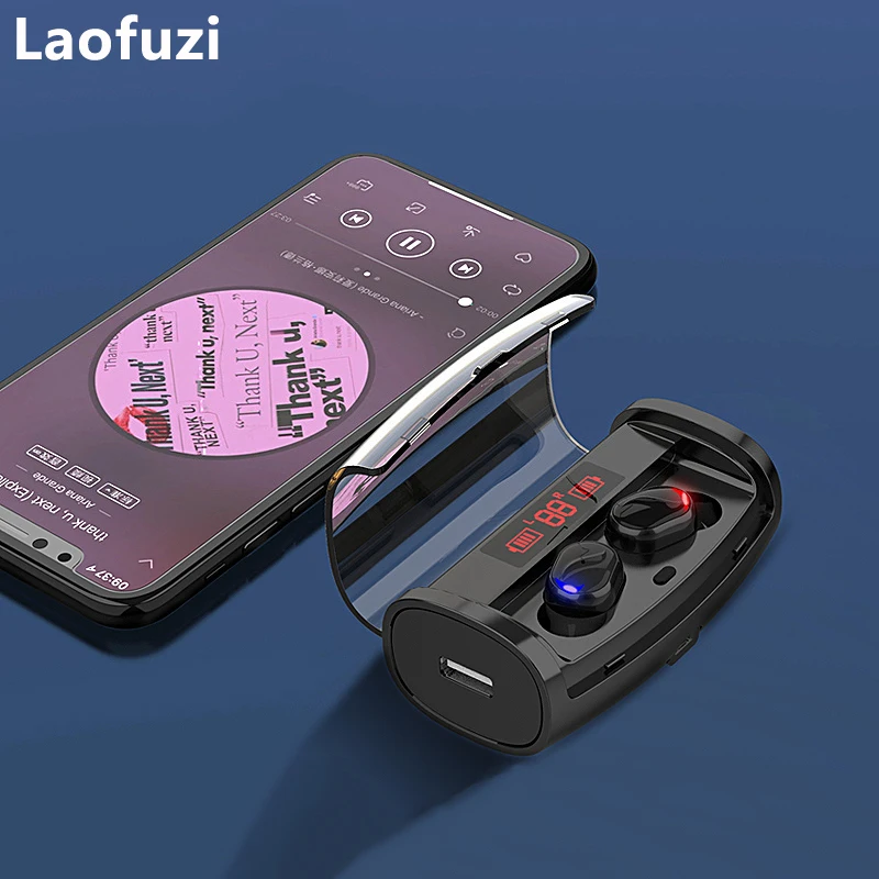 Беспроводной Bluetooth 5 0 наушник наушники вкладыши TWS стерео мини невидимые IPX6