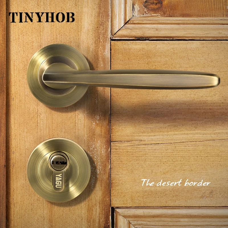 3 цвета/американский дверной замок из цинкового сплава для межкомнатных дверей