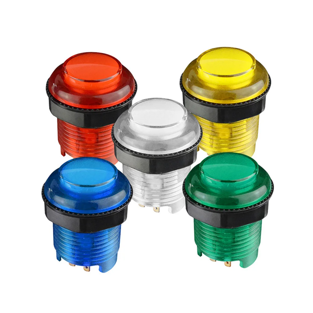 5V светодиодный 24 mm кнопка аркадной игры | Спорт и развлечения