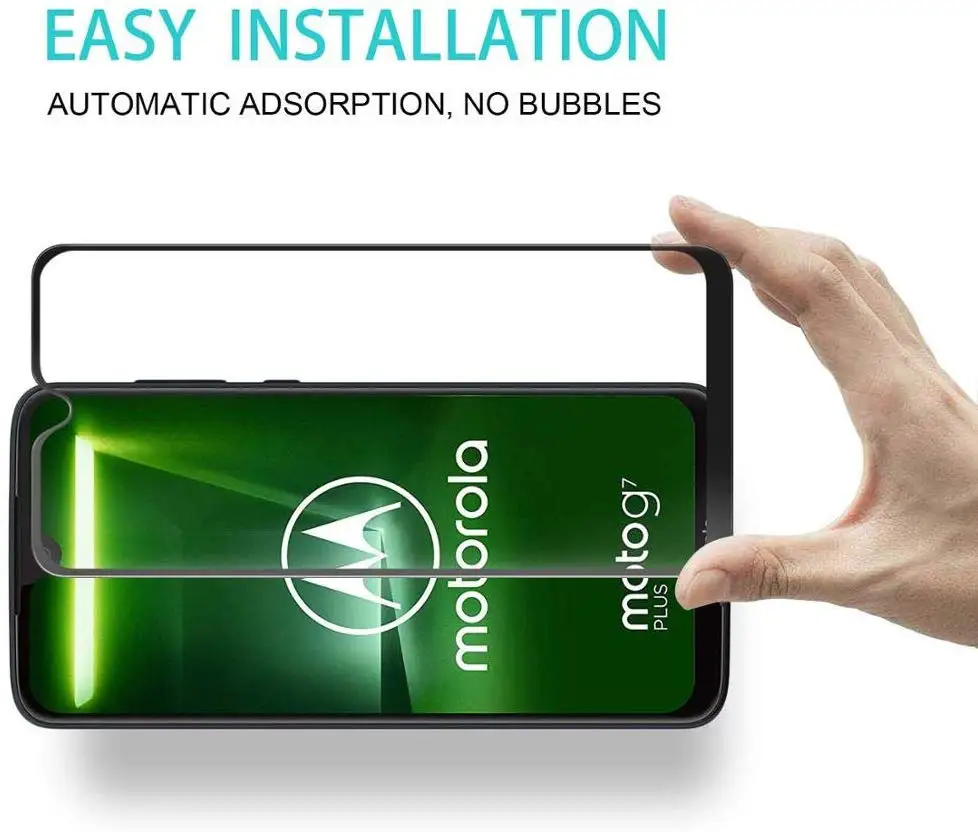 [3 шт. в упаковке] Защитная пленка из закаленного стекла для Motorola Moto Z4 PLAY Z3 Play One Vision