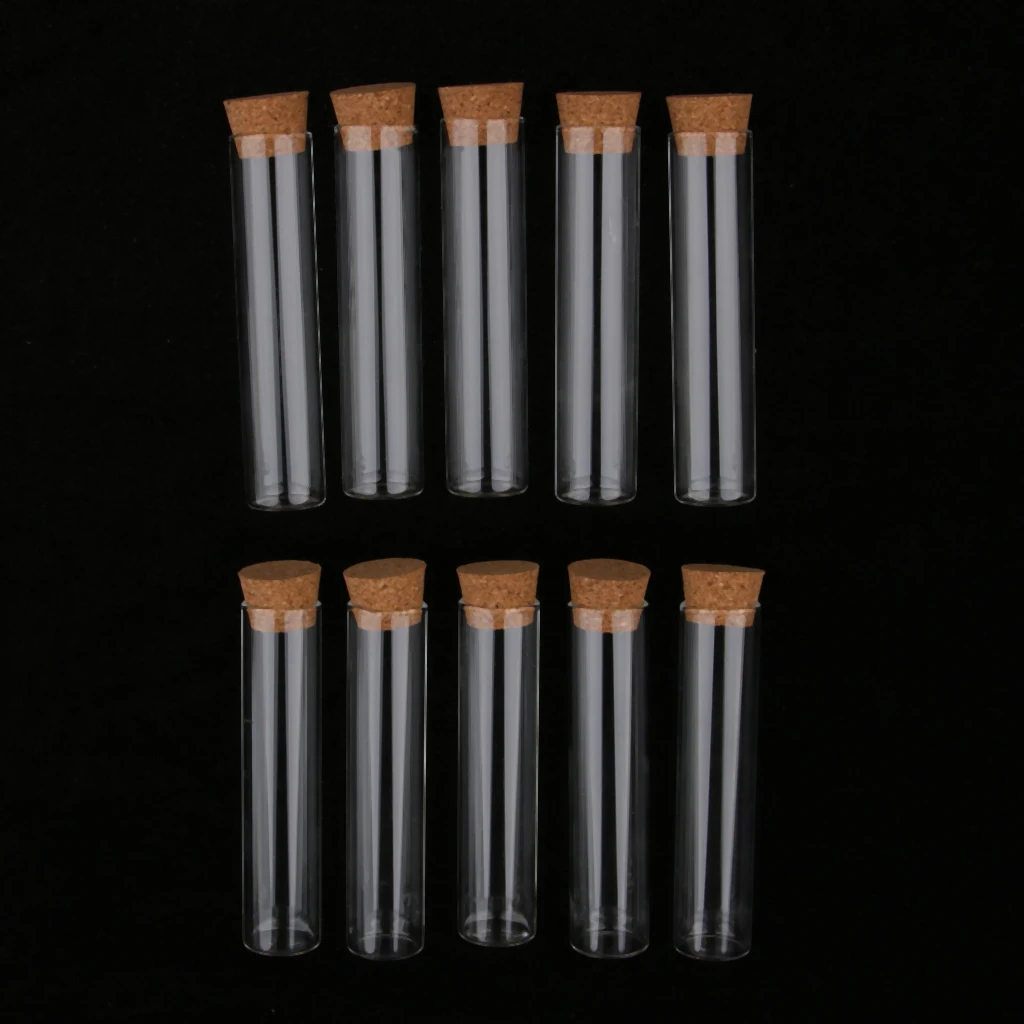 Трубки для специй из боросилированного стекла упаковка 10 штук четкое
