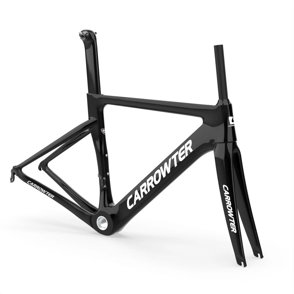 

Black T1000 Carrowter CJH03 Carbon Fiber Bike Road Frame Rim Brake Super Light Road Bike Bicycle Frame Sport Cycling