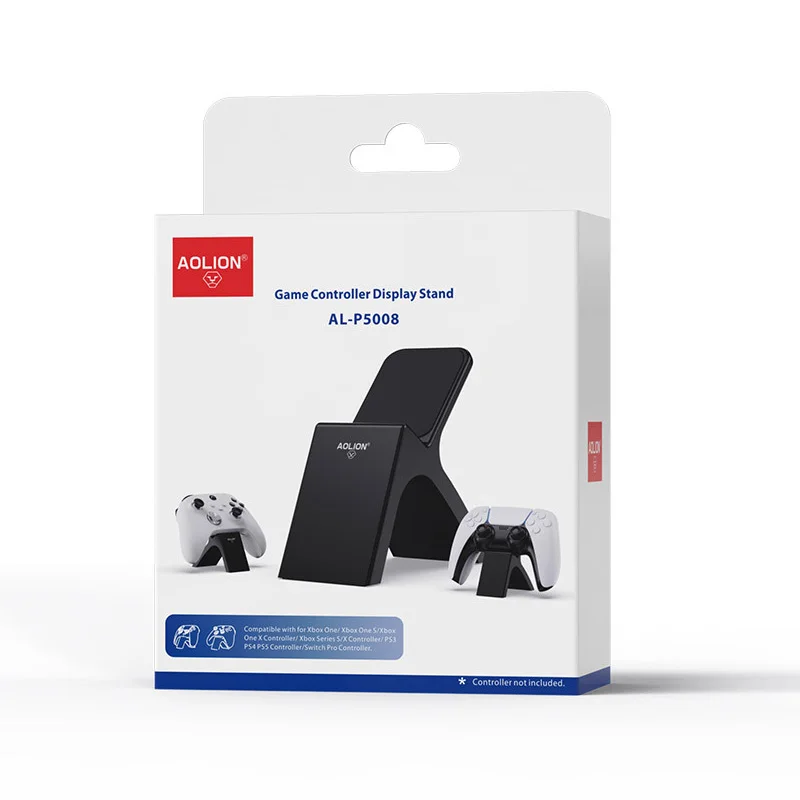 

Gaming Controller Desktop Stand Portable Built-in Gravity Iron Sheet Joystick Holder For Switch Pro/PS5/Xbox/Series X Controller
