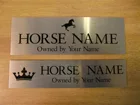 Качественный персонализированный дверной знак лошадипонитабличка с именемналет