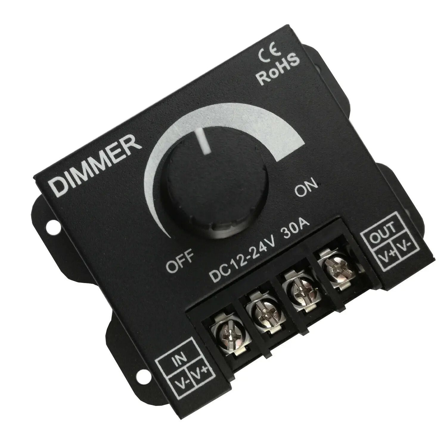 Kawatik LED Dimmer DC12-24V 30A Stepless Switch Controller for Strip Single Lamp | Лампы и освещение