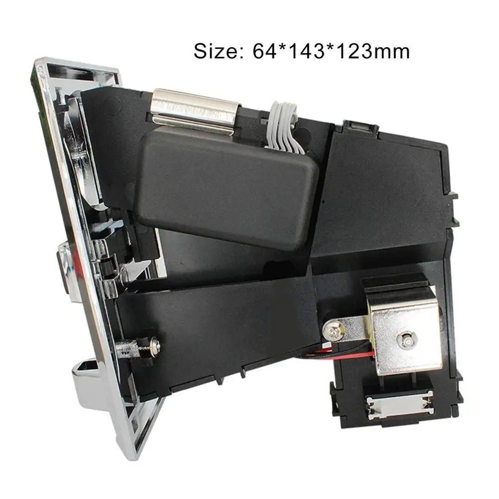 

New Multi Coin Acceptor Electronic Roll Down Coin Acceptor Selector Mechanism Vending Machine Mech Arcade Game Ticket Redemption