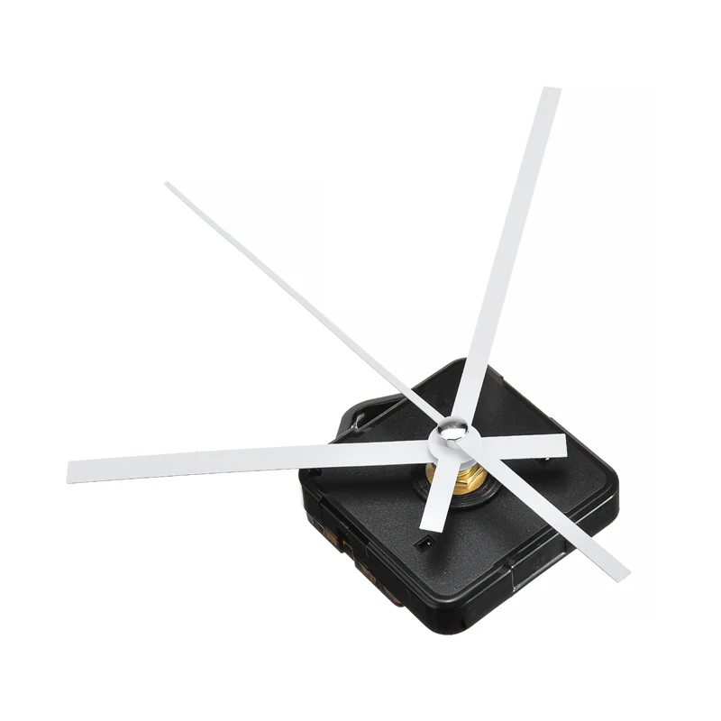 1 комплект тихие черные кварцевые настенные часы механизм сделай сам ремонтная