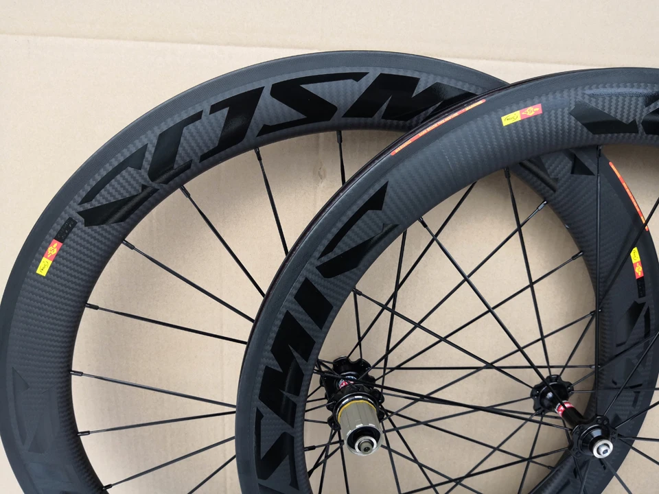 Боб саржевое плетение Mavic cosmic 700C 60 мм Глубина шоссейного велосипеда Углеродные