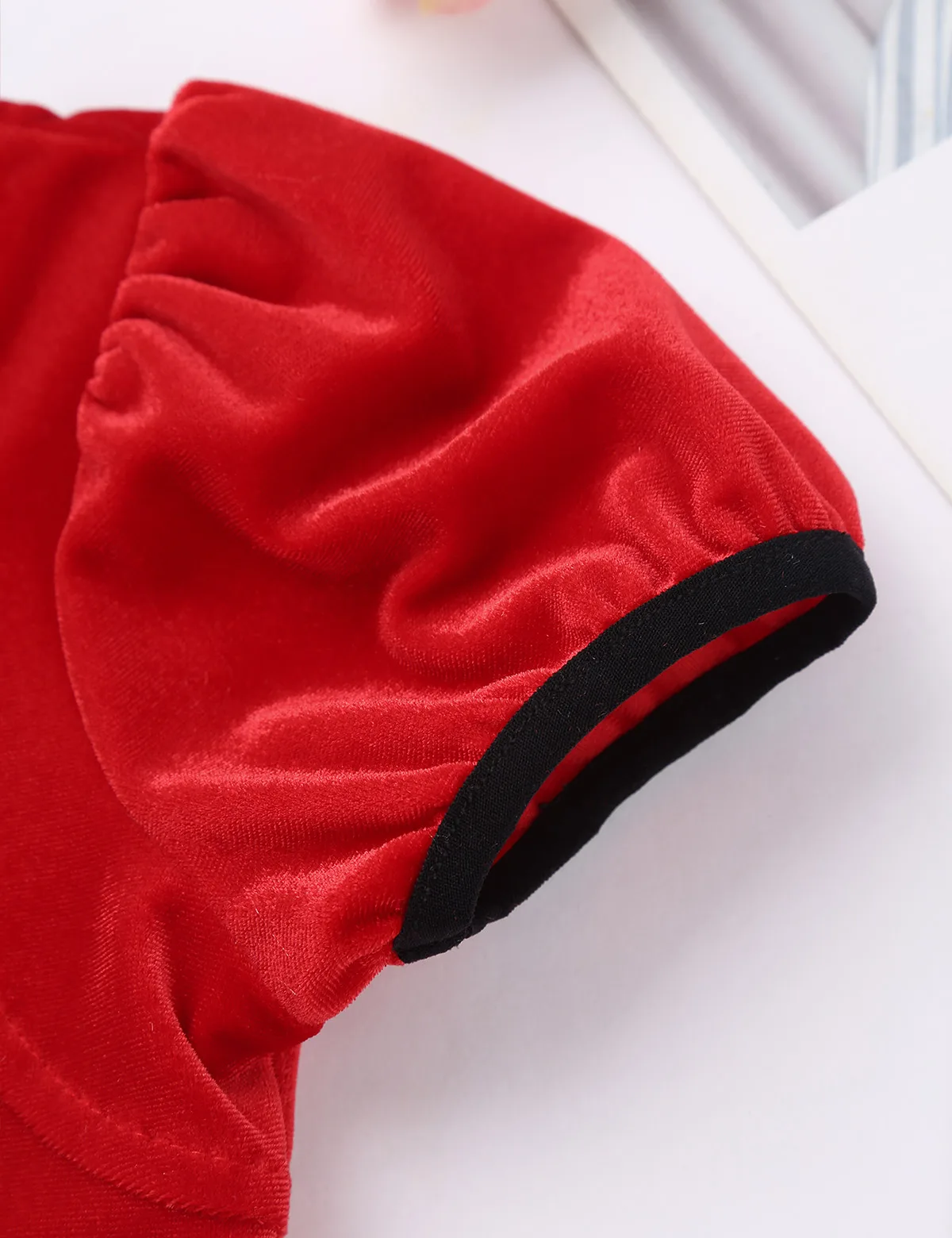 Детские Рождественские танцевальные костюмы для девочек платье с пышными