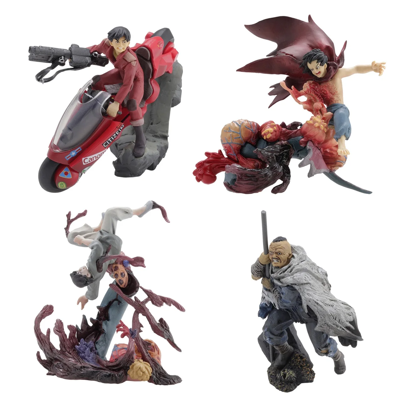 

MiniQ AKIRA Part.4 Gashapon Toys 4 Type Action Figure Model Tabletop Ornament Toys Limited Collection Blind Box Children Gifts