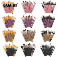 manufacturers directly sell maange 15 eye makeup brush sets cosmetic tools eyeshadow brushes popular styles gift for women