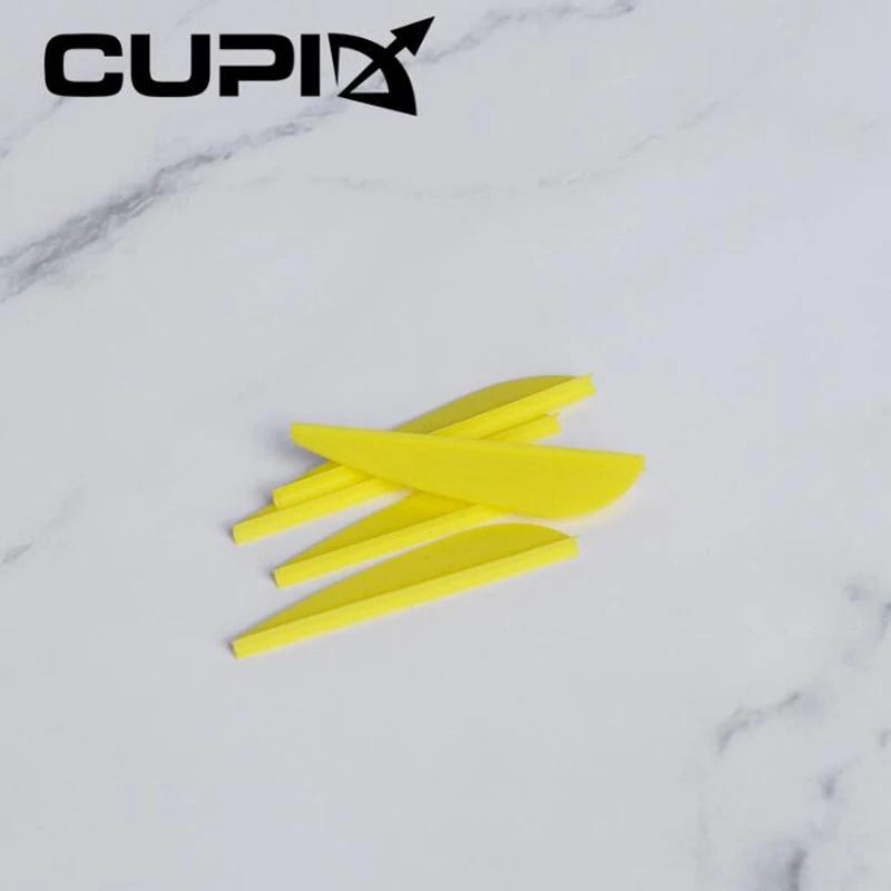 50Pcs 1.75 inch Feathers Arrow Feather Fletching For Any Broadheads 5 Colors Archery Hunting Target Bows DIY Tool - купить по