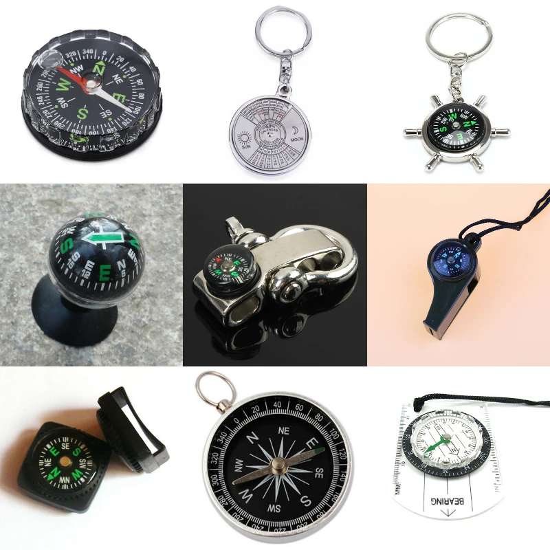 1 шт. многофункциональный мини компас|Компас| |